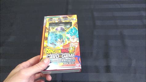Dragon ball super card game feature art that's straight out of the tv show, along with special cg illustrations that you'll only find in the dragon ball card game!it's this kind of quality and attention to detail that allows you to submerge yourself fully in the world of the series. Déballage commenté - Dragon Ball Super Card Game Galactic ...
