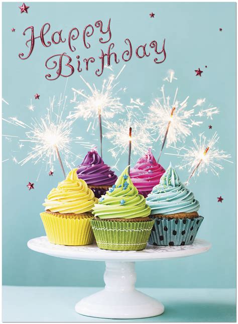 Sparkle Cakes Birthday Card Business Birthday Cards Posty Cards