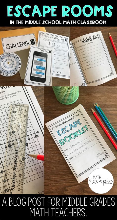 An escape room is, according to wikipedia, a physical adventure game in which players solve a series of puzzles using clues, hints and strategy to in the classroom, an escape the room format can involve students working together, against the clock, to solve a series of puzzles using existing and. Math Escapes : Escape Room Style Activities in the Middle ...