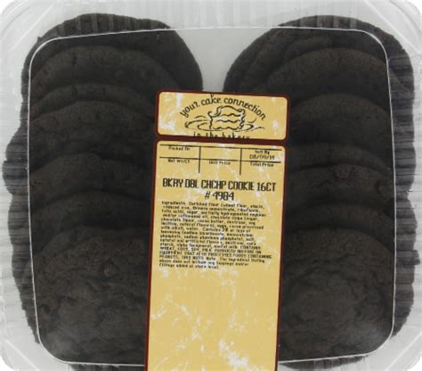 Bakery Fresh Goodness Double Chocolate Chip Cookies 16 Ct Ralphs