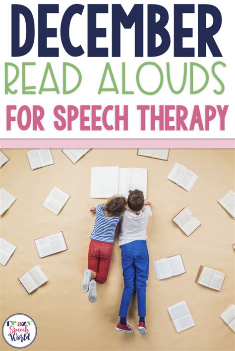 December Read Alouds for Speech Therapy | Speech therapy, Speech