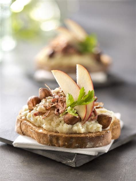Tartine au confit de canard avec Pelletier Pelletier