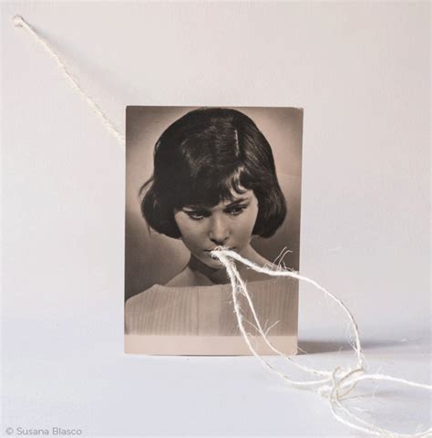 Susana Blasco Silent Shout Atelier Photo Collage Cruel Whisper Polaroid Film Pretty