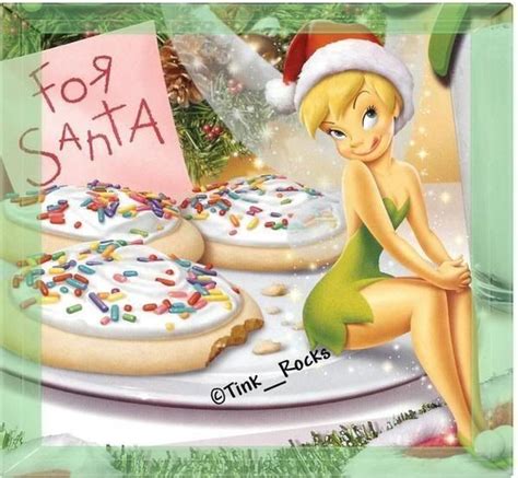 Goodies For Santa Tinkerbell Disney Holiday Tinkerbell And Friends