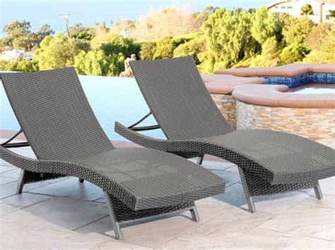 Not only do these chaise lounges bring unparalleled style to your outdoor space, but it also offers breathable outdoor mesh that provides ultimate comfort for you and your guests, allowing you to enjoy summer to the fullest. Abbyson Living Redondo Outdoor Chaise Loungers