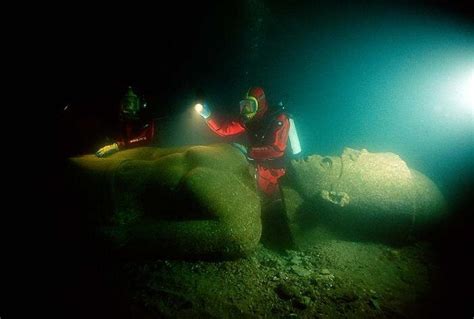 The Lost City Of Heracleion Discovered Deep Underwater After 1 200 Years
