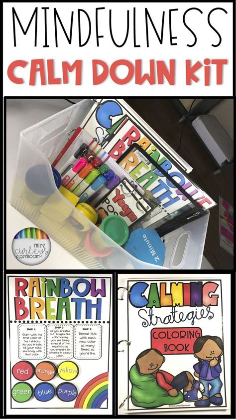 Stressful situations for our kids may look like this: Calm Down Corner Kit + Printable Calming Strategies | Calm ...