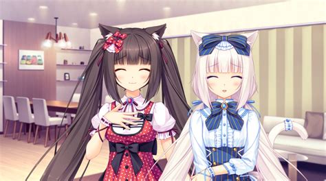 Neko Para Vanilla Neko Para Chocolat Neko Para Anime Girls