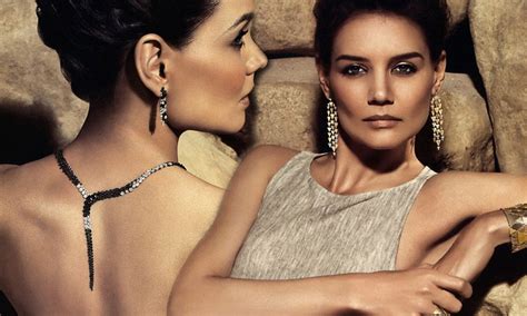 Katie Holmes Returns To Her Modelling Roots For Hstern Jewellery