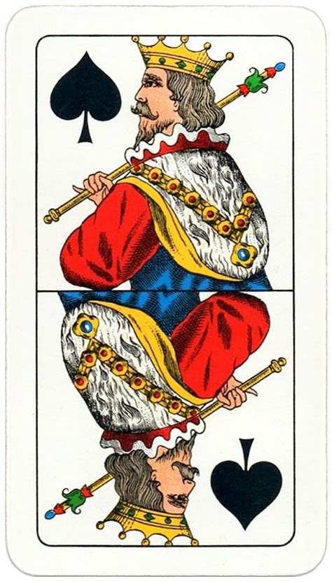 re di picche carte da gioco milanesi king of spades card cards playing cards