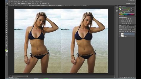 Photoshop How To Increase Breast Size Implant Before And After