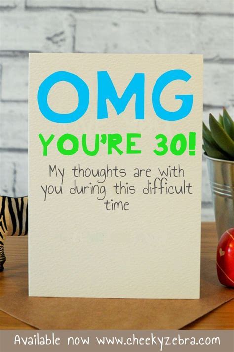 Omg 30 30th Birthday Cards 30th Birthday Funny Funny 30th Birthday