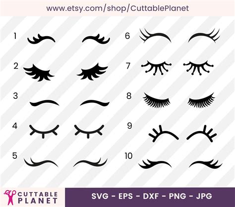 Polish your personal project or design with these unicorn eyelashes. Eyelashes bundle svg, dxf, eps, jpg, png, unicorn eyelashes svg, cute eyelashes clipart in 2020 ...