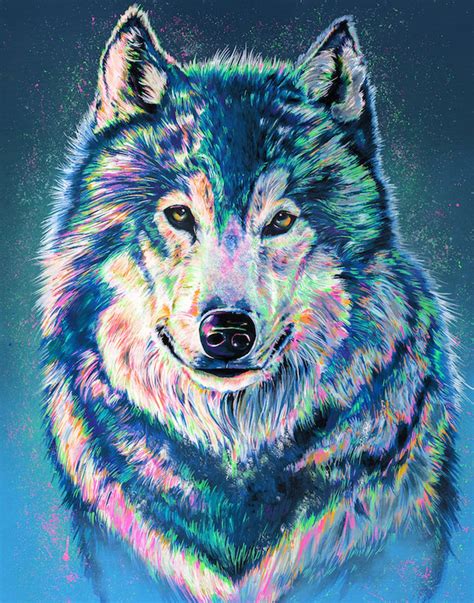 Wolf Print Etsy Wolf Painting Wolf Artwork Beautiful Wolves