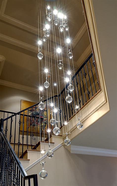 High ceiling lighting for foyer or living room. Greet Your Guest with Dazzling Foyer Chandeliers: Cool ...