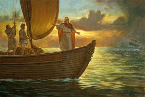 Jesus Calming The Storm 10 Comforting Images — Altus Fine Art Jesus