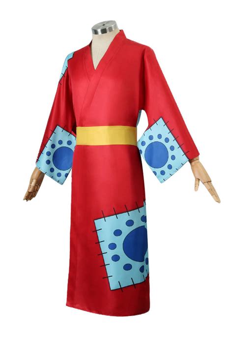One Piece Wano Country Monkey D Luffy Cosplay Cosplay Kimono Set
