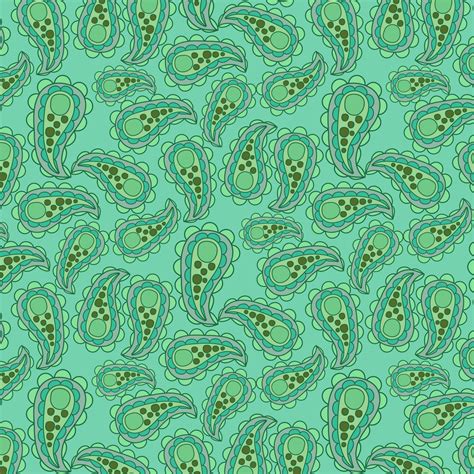Paisley Green Pattern Free Stock Photo Public Domain Pictures