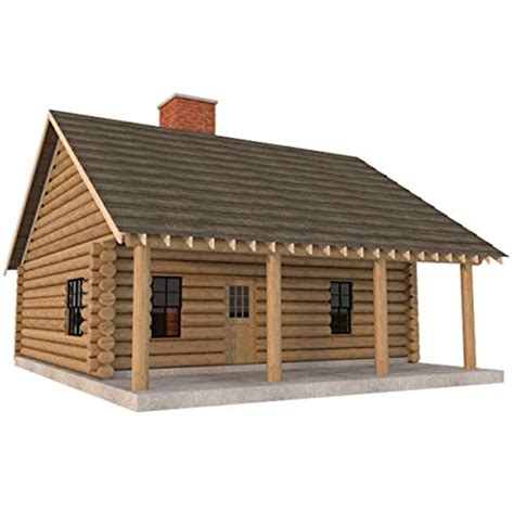 Pool table, hot tub & seclusion are some of the amenities offered by this immaculate and well dressed cabin for four. Log Cabin House Plans DIY 2 Bedroom Vacation Home 840 Sq ...