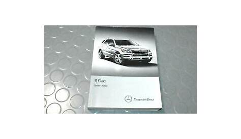 2013 Mercedes Benz ML ML350 ML550 ML63 AMG Class Owners Manual | eBay