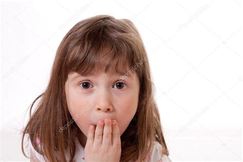 Surprised Little Girl Stock Photo By ©talanis 22715317