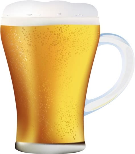 Glass Of Beer Free Vector Clip Art Library