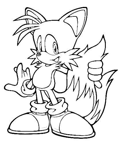 Tails coloring pages for kids and parents, free printable and online coloring of tails pictures. Tails Coloring Pages - Coloring Home