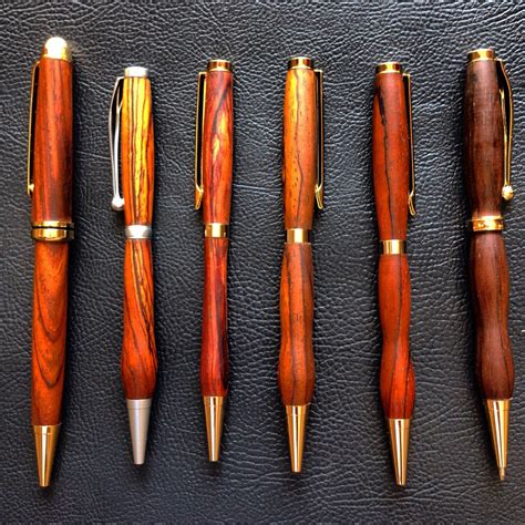 Hand Made Wooden Pens Carved Per Order As These Are Hand