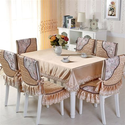 dining table cover ideas Table cover dining seater cloth kuber industries inches exclusive floral cream covers kuberindustries