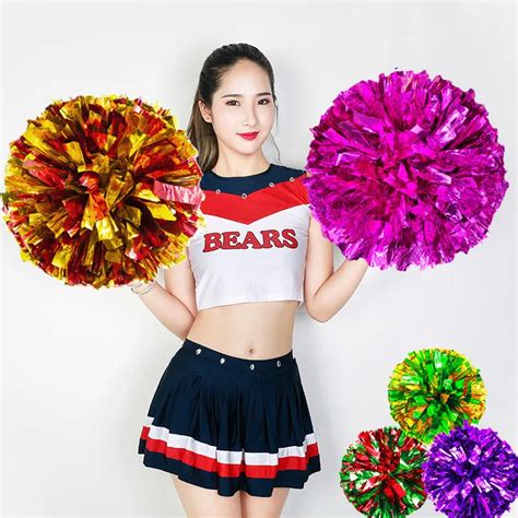 1pcs Cheerleading Pompon Cheerleader Pom Poms Pom Poms Aliexpress