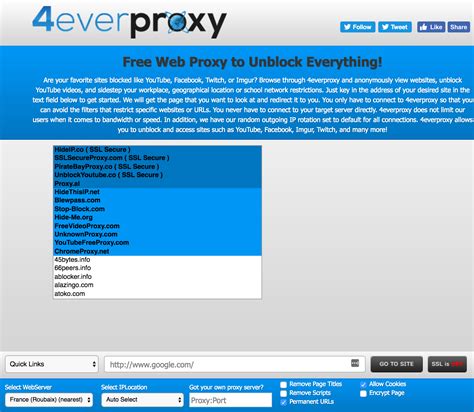 Don't let your boss or government block you from your favorite sites. 20 Best YouTube Proxy Sites
