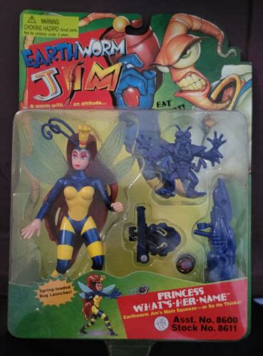 Earthworm Jim Action Figure Princess Whats Her Name 1994 Video Game
