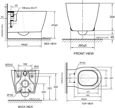 American Standard Toilet Rough In Dimensions Best Design Idea