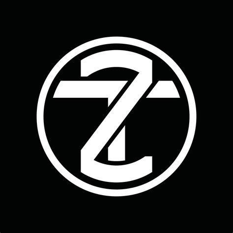 Zt Logo Monogram Design Template 16577508 Vector Art At Vecteezy