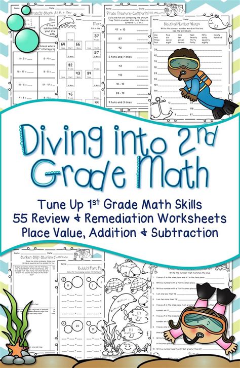 Worksheets are work, mathematics work, work, work, mathematics work, 1 join the dots to make squares rectangles house car, work, maths work class v. Second Grade Back to School Math Review Printables | Math ...