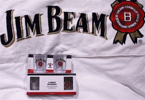 Check spelling or type a new query. Jim Beam Drinking Shot Glasses Set of 5 Mancave Br New ...