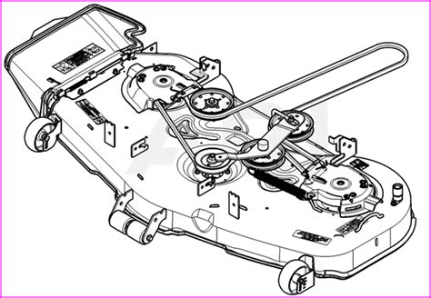 Craftsman 42 Inch Mower Deck Belt Diagram Replacement Guide
