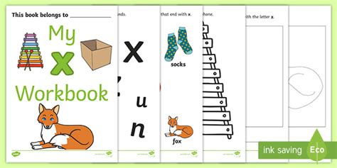 Free Letter X Phonics Worksheet Learn Letter X Sounds Letter X