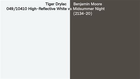 Tiger Drylac 049 10410 High Reflective White Vs Benjamin Moore