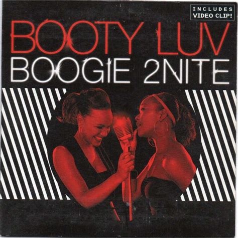 Boogie 2nite De Booty Luv Cds Chez Tubomix Ref119481122