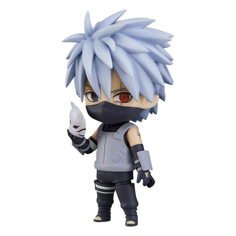 Naruto Shippuden Nendoroid Pvc Akční Figure Kakashi Hatake Anbu Black