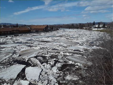 Ice Jams Trigger Operation Of The Moose Creek Dam On Chena River