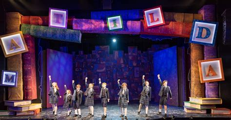 Theater Review Kids Take Center Stage As ‘matilda The Musical Arrives