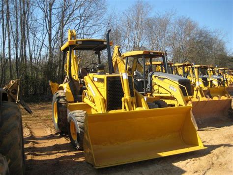 John Deere 410d Loader Backhoe Jm Wood Auction Company Inc