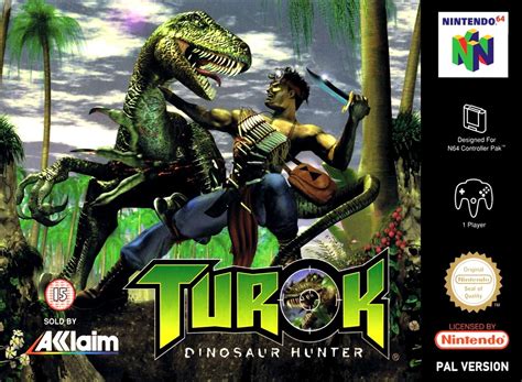 Turok Dinosaur Hunter Boxarts For Nintendo 64 The Video Games Museum