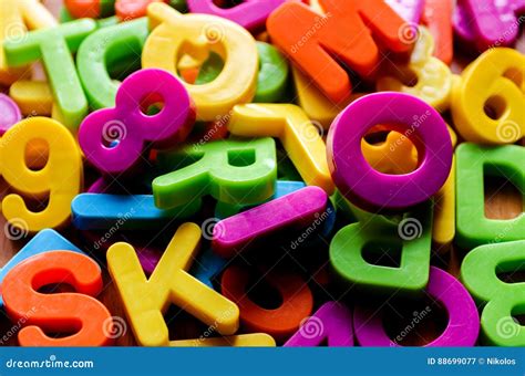 Letras Coloridas Do Alfabeto Imagem De Stock Imagem De Aprenda