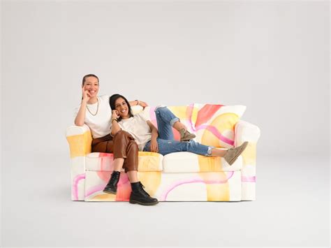 Inspired By The Lesbian Pride Flag See Ikeas Pride Couches And Love Seats Popsugar Home Uk