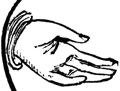 Hand With Palm Facing Up Clipart Etc
