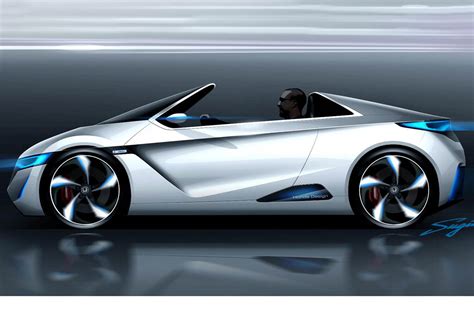 Honda S Electric Sports Car Concept Evo