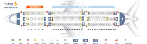 Seat Map Airbus A Singapore Airlines Best Seats In Plane Hot Sex Picture